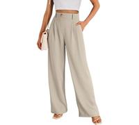 Pants for Women, Soraease - Women's Silky Soft Everyday Drape High Rise Stretch Pants, for Women (Light Khaki,XS)