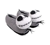 Pantuflas 3D Aplicaciones Pesadilla Antes De Navidad NEGRO - T36/37 | UNISEX