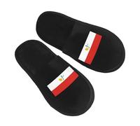 Pantuflas Bandera Del Pueblo Kunama Antideslizantes Felpa Pantuflas Mullidas Slippers Para Otoño Unisex Hogar M