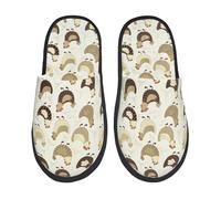 Pantuflas Caricatura De Pollo Reutilizable Pantuflas De Interior Cálidas Zapatillas De Estar Para Hogar Spa Spa M