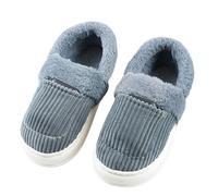 Pantuflas con calefacción - Terciopelo + EVA, ver tabla de tallas, calentador de pies recargable de 4 niveles ajustable | Calentador térmico para interiores, zapatillas eléctricas recargables para