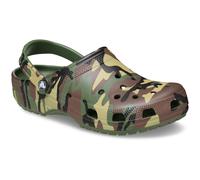 Pantuflas Crocs Classic Camouflage Clog Talla de zapato (EU): 48-49 / Color: verde