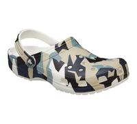 Pantuflas Crocs Geo Camo Clog Talla de zapato (EU): 43-44 / Color: blanco/negro