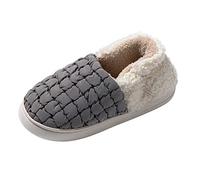 Pantuflas de algodón para hombre, tacón Bao, para otoño e invierno, ligeras, para interiores, hogar, parte inferior gruesa, zapatos de algodón cálido para uso exterior, pantuflas para hombre, talla 8