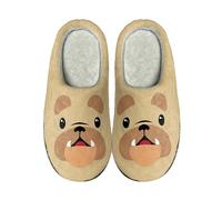 Pantuflas de animales para mujer, lindas pantuflas para mujer, con estampado de oso encantador, deslizadores de cerdo rosa, sandalias de tiburón negro, tobogán de león amarillo, sandalias con patrón