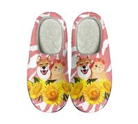Pantuflas de animales para mujer, lindas pantuflas para mujer, con estampado de oso encantador, deslizadores de cerdo rosa, sandalias de tiburón negro, tobogán de león amarillo, sandalias con patrón