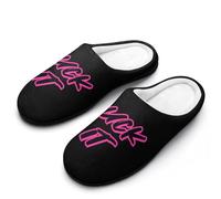 Pantuflas de casa Suck It para mujer, cálidas, de forro polar, para el invierno, para interior y exterior42-43