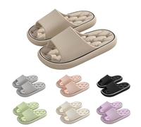 Pantuflas de ducha para mujer, para baño o uso en interiores, antideslizantes, de secado rápido, no para baño, hogar, parejas, sandalias ligeras, deslizadores de nube, piscina, playa, casa