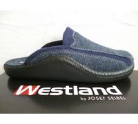 Pantuflas De Hombre Westland De Josef Seibel Zapatillas Clogs De Fieltro Azules