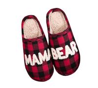 Pantuflas de invierno cálidas para mujer, de espuma viscoelástica, ligeras zapatillas de fieltro de alpaca artificial, espuma de memoria, zapatillas de invierno, para interior y exterior, cálidas