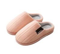 Pantuflas de invierno cálidas para mujer, pantuflas de fieltro mullidas de espuma viscoelástica, cómodas, planas, con suela suave, resistentes a la abrasión, zapatillas de invierno para interior y