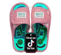 Pantuflas de masaje de acupresión para aliviar la fascitis plantar y la neuropatía, sandalias masajeadoras de pies para reflexología, regalo ideal para hombres y mujeres, alivio del estrés y la
