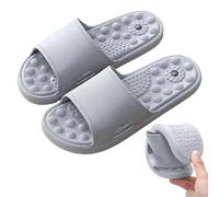 Pantuflas de masaje de pies para la salud - Zapatillas de masaje con forma de intensificación ionictitan de infrarrojos lejanos | para la estimulación de los puntos de acupuntura