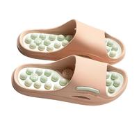 Pantuflas de Masaje para Mujer Verano Soporte Zonal Dedos Arco Talón Suela Suave Antideslizante Sandalias Ortopédicas para Interiores (38)