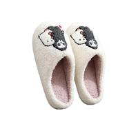 Pantuflas de memoria mullidas para mujer y hombre, cálidas, cómodas, ligeras, para interiores y exteriores, para casa, pareja, talla 13 de ancho, a, 39 1/3 EU