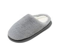 Pantuflas de mujer cerradas antideslizantes con plataforma cálidas de | Adentro y fuera, zapatos de invierno que absorben los golpes, zapatillas de cama de felpa, cómodas zapatillas de estar