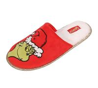 Pantuflas de Navidad Grinch, pantuflas de mujer + bolsa decorativa 36-37 EU / 3-4 UK