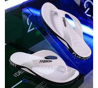 Pantuflas de pareja de , chanclas casuales antideslizantes, cómodas chanclas de playa transpirables con masaje, pantuflas portátiles adecuadas para vacaciones y ocio en el hogar