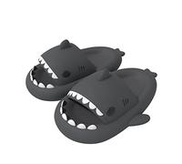 Pantuflas de Tiburón Verano para Mujer Hombre Niño Zapatos de Zapatillas de Ducha Sandalias de Playa y Piscina Shark Slides Slippers Sandalias De Punta Abierta De Secado Rápido