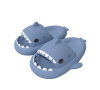 Pantuflas de Tiburón Verano para Mujer Hombre Niño Zapatos de Zapatillas de Ducha Sandalias de Playa y Piscina Shark Slides Slippers Sandalias De Punta Abierta De Secado Rápido
