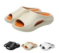 Pantuflas de verano para mujer, chanclas de baño antideslizantes, suela suave, zuecos con plataforma, zapatillas clásicas, zapatillas de baño transpirables, resistentes para verano, a, 40 EU