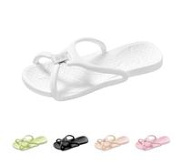 Pantuflas de viaje para hombre, plegables, antideslizantes, de secado rápido, zapatillas de playa, pantuflas de hotel a la moda, pantuflas ligeras, puntera abierta, zapatillas transpirables, Rosa., 35