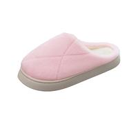 Pantuflas diabéticas para mujer, con espuma viscoelástica, para artritis, puntera abierta, pies hinchados, pantuflas para dormitorio, casa, interiores y exteriores, con suela de goma