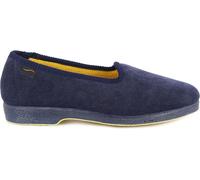 Doctor Cutillas Zapatilla Andar por casa, tejjido paño Color Negro y Azul. Mod.468 (Azul, Numeric_41)