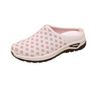 Pantuflas femeninas cómodas de uso diario con y ligera para interior (White #1, 41)