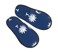 Pantuflas Impresión De La Bandera De Carolina Del Sur Pantuflas De Casa Cálido Casual Slippers Para Hogar Exterior Viaje M