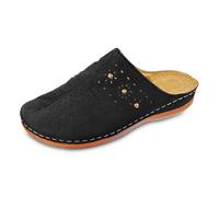 Pantuflas Mujer Calzado Informal Cómodo Primavera Verano Playa Diseño Cerrada Actividades Cotidianas Moda Casual (Black, 42)
