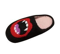 Pantuflas Mujer Cerrado Ligero Divertido Felpa Zapatillas Para Halloween