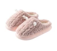 Pantuflas Mujer Invierno - Pantuflas cómodas para Mujer para el hogar cálidas de Suela Gruesa y diseño Antideslizante para una relajación acogedora