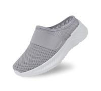 Pantuflas Mujer Uso Casual Verano, Ideales Vacaciones Playa, diseño cómodo Punta Cerrada Suela Gruesa, versátiles Vaqueros, Antideslizantes, Transpirables