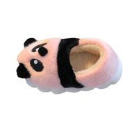 Pantuflas mullidas de espuma viscoelástica para niños y niñas, planas, suaves, con puntera cerrada, botas de tobillo para bebés, de felpa gruesa, cálidas, para interiores y dormitorios, Pink, 30 EU