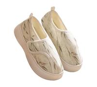 Pantuflas mullidas para Mujer y Hombre, para otoño e Invierno, de Color Liso, con Cremallera y Bolsillos Laterales Dobles, Gruesas, cálidas, con Capucha, Informales, Acolchadas (Rojo sandía, Tall