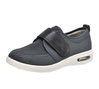 Pantuflas ortopédicas ajustables extra anchas para diabéticos para hombres y mujeres, calzado antideslizante y transpirable para alivio de edema hinchado de pies, b, 44 EU