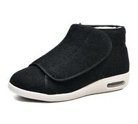 Pantuflas ortopédicas ajustables para diabéticos, transpirables, antideslizantes, extra anchas, para edema, pies hinchados, alivio del dolor, 002, 46EU
