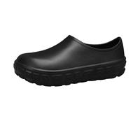 Pantuflas para hombre de tallas grandes para zapatos impermeables para la lluvia antideslizantes medias zapatillas suaves al aire libre jardín zapatos de trabajo de goma de moda zapatos de seguridad