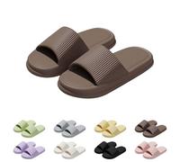 Pantuflas para mujer, a la moda, para uso diario, hogar, colores sólidos, suaves, transpirables, cómodas, antideslizantes, para verano, baño, natación, baño, playa, caminar, transpirables, ligeras
