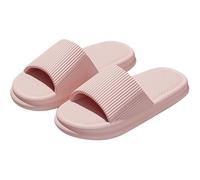 Pantuflas para mujer y hombre, pantuflas tipo almohada, chanclas para ducha, sandalias de baño para interiores, máxima comodidad, ligeras, gruesa, fáciles de limpiar. Aire Libre que Acompaña tu Ritmo