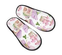 Pantuflas para mujeres y hombres, cálidas, mullidas, cálidas, para mujer, zapatos de casa, pantuflas de dormitorio, pantuflas peludas de casa de hadas, pantuflas de invierno para interiores, pantuflas