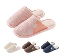 Pantuflas para pareja para él y ella, ligeras para hombre, para el hogar, para mujer, mini deslizadores de cuadros de moda, deslizadores de bloque de color, para uso diario, dormitorio, sandalias