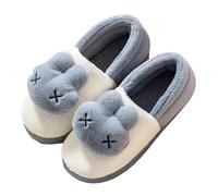 Pantuflas peludas para mujer, cómodas, ligeras de invierno, zapatillas de casa de peluche cálidas, suaves zapatillas de dormitorio Fluffy para invitados elegantes, deslizadores interiores exteriores