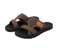 Pantuflas planas retro para mujer, cómodas, ligeras, para dormitorio, para el hogar, interiores, antideslizantes, a la moda, con plataforma, informales, elegantes, para caminar, café, 37 EU