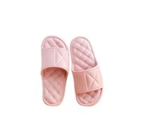 Pantuflas Sandalias con personalidad a la moda, zapatillas de interior for el hogar for mujer, duras de llevar, sandalias de uso exterior ligeras for exteriores, pareja Zapatos de verano(Pink,38-39)