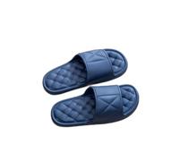 Pantuflas Sandalias con personalidad a la moda, zapatillas de interior for el hogar for mujer, duras de llevar, sandalias de uso exterior ligeras for exteriores, pareja Zapatos de verano(Blue,44-45)