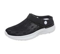 Pantuflas tipo zueco para mujer, mocasines casuales transpirables para hombre, cómodas sandalias de jardín, pantuflas para interiores y exteriores, sandalias de playa, zapatos de secado rápido sin