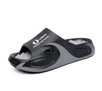 Pantuflas Transpirables de Punta Abierta para una Comodidad Informal en la Playa, con Plantilla de Masaje, Ideales para Uso en Interiores y Exteriores, Antideslizantes