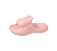 Pantuflas Zapatillas bonitas con personalidad a la moda for mujer, de verano, for interior y hogar, se pueden usar fuera, sandalias de fondo grueso, zapatillas de una palabra for mujer Zapatos de vera